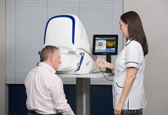 Hereford is the first UK town to have revolutionary eye imaging technology