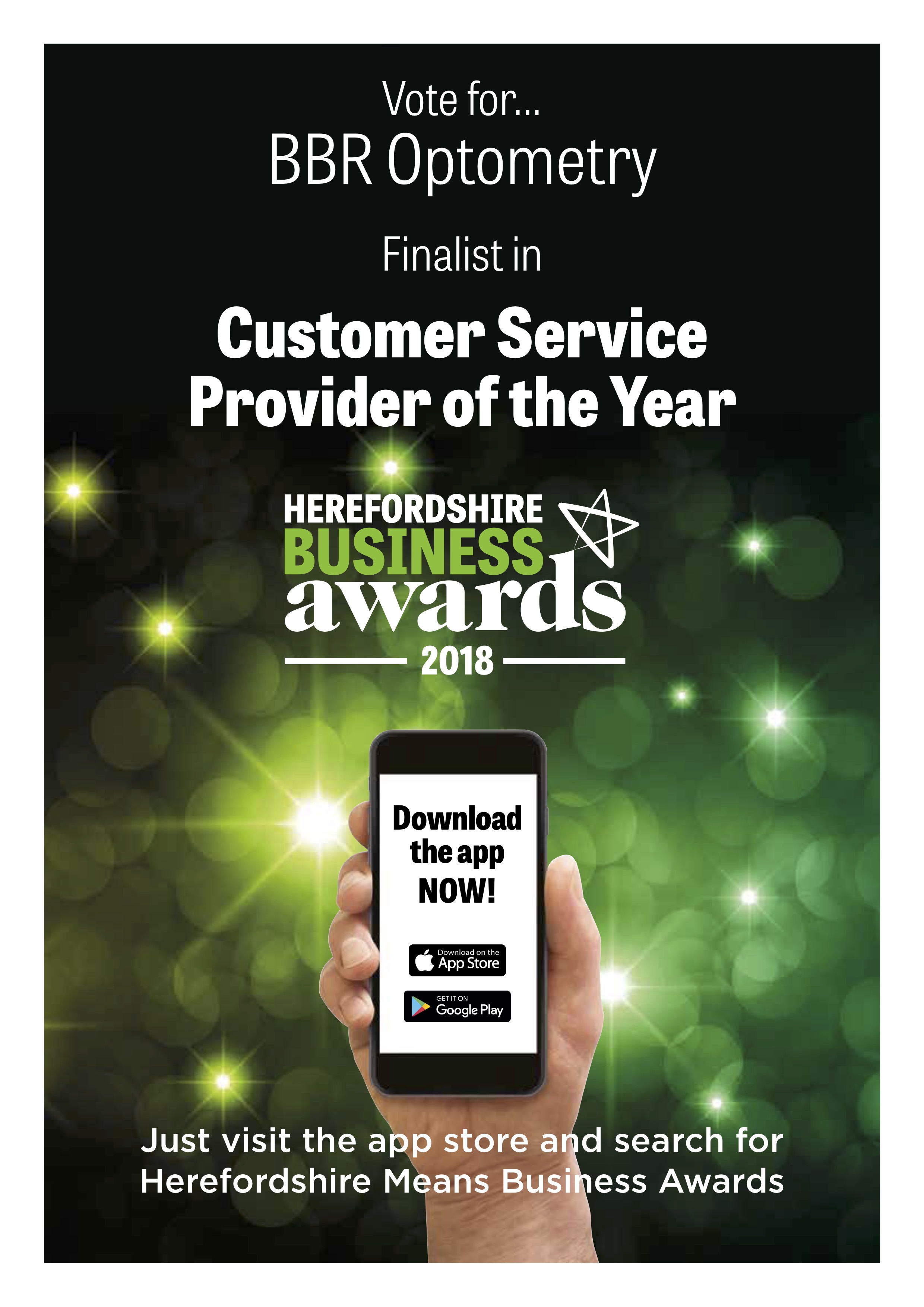 BBR shortlisted for two top business awards – vote for us now