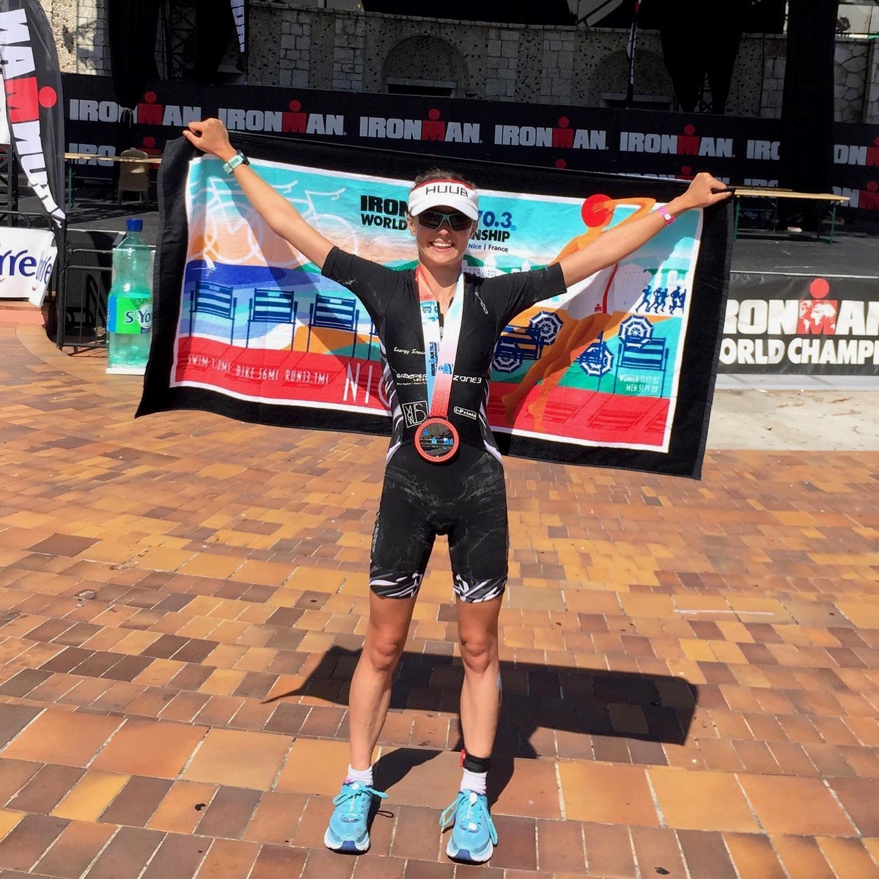 Hereford triathlete completes first world championship with support from BBR Optometry